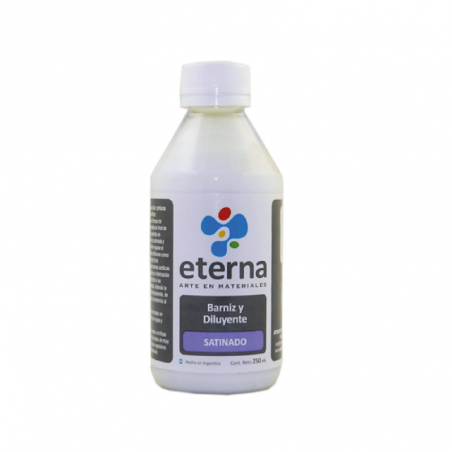 Barniz Y Diluyente Satinado Eterna X 250 ml