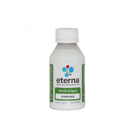 Barniz Al Agua Horneable Eterna X 125 ml