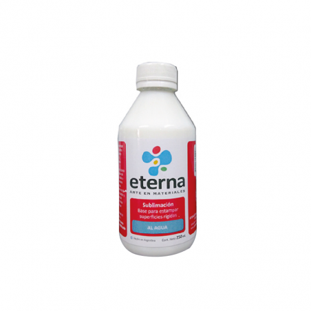 Base Para Sublimar Superficies Rígidas Al Agua Eterna X 250 ml