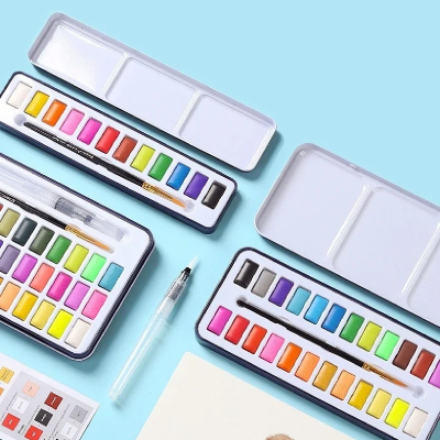 Set De Acuarela Profesional X 12 Colores - Imagen 2