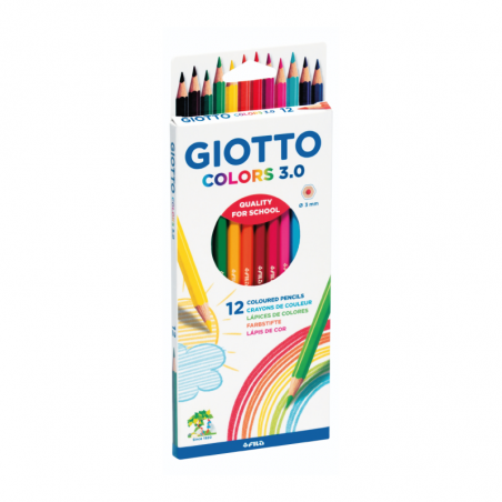 Lápices Colors 3.0 Giotto X 12 Colores