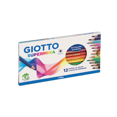 Lápices Supermina X 12 Colores