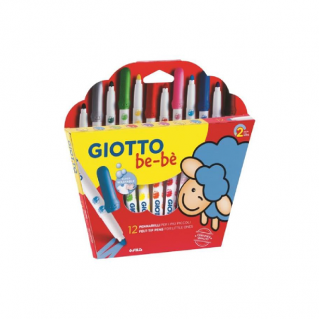 Marcadores Giotto BeBé X 12 Colores