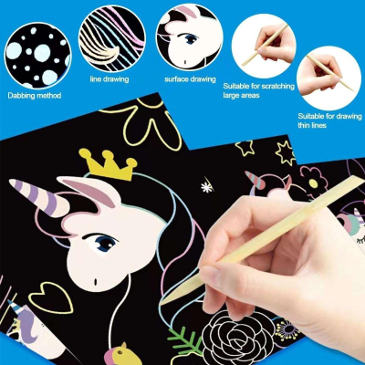 Papel Mágico Unicornio X 8 Hjs - Imagen 2