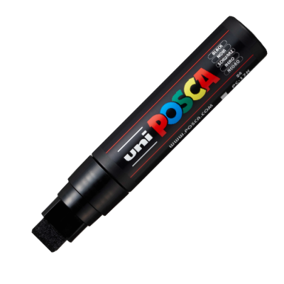 Marcador Posca PC-17K Punta Rectangular XXL 15mm | Bartola Artística
