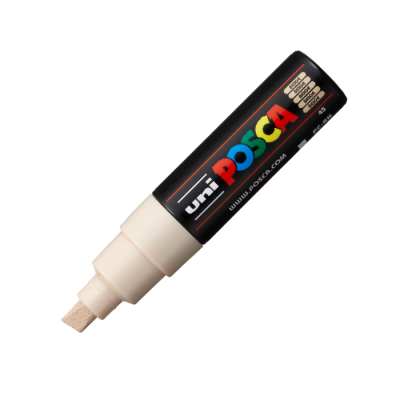Marcador Posca PC-8K Punta Gruesa Biselada 8 mm | Bartola Artística