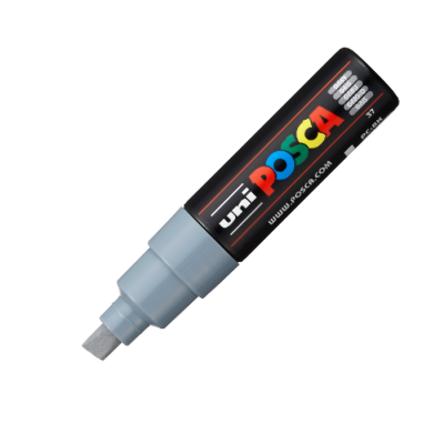 Marcador Posca PC-8K Punta Gruesa Biselada 8 mm | Bartola Artística