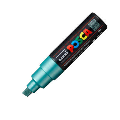 Marcador Posca PC-8K Punta Gruesa Biselada 8 mm | Bartola Artística