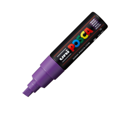 Marcador Posca PC-8K Punta Gruesa Biselada 8 mm | Bartola Artística