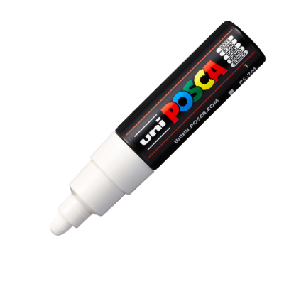 Marcador Posca PC-7M Punta Gruesa Redonda 4.5-5.5 mm | Bartola Artística