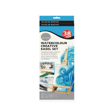 Set Creativo De Acuarelas Simply Daler X 38 Piezas