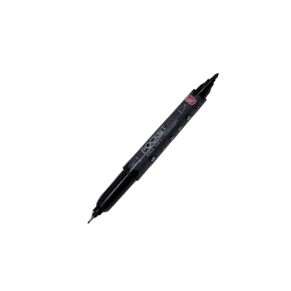 Marcador Pocket 311 Permanente Doble Punta