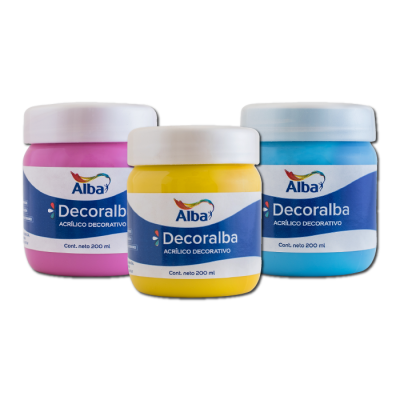 Acrílico Decorativo Alba x 200 cc | Bartola Artística