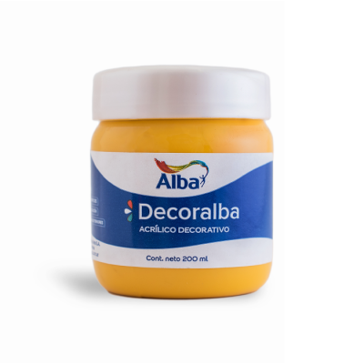 Acrílico Decorativo Alba x 200 cc | Bartola Artística