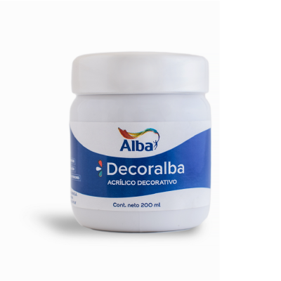 Acrílico Decorativo Alba x 200 cc | Bartola Artística