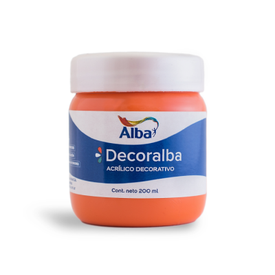 Acrílico Decorativo Alba x 200 cc | Bartola Artística